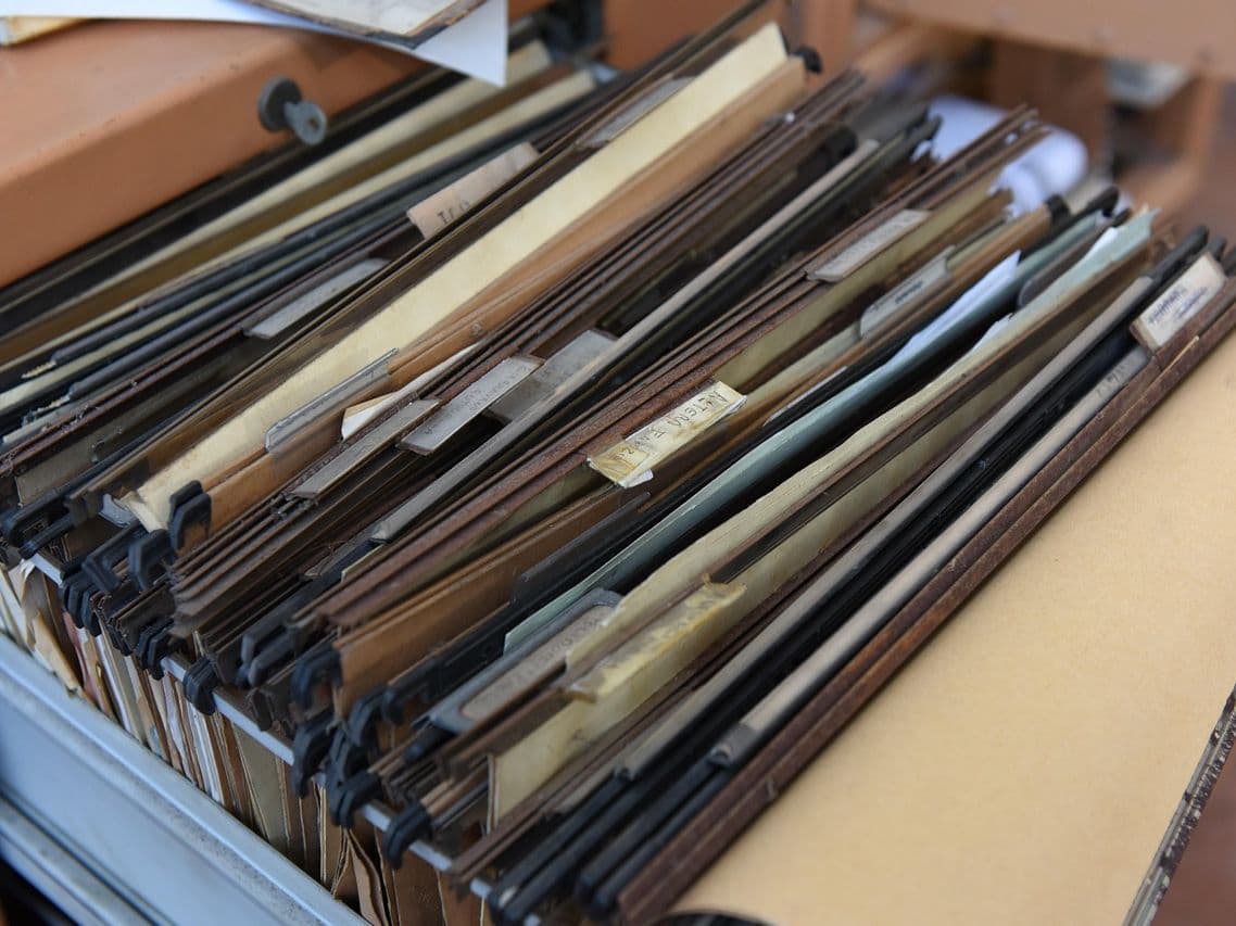 Documents moving through an online approval process
